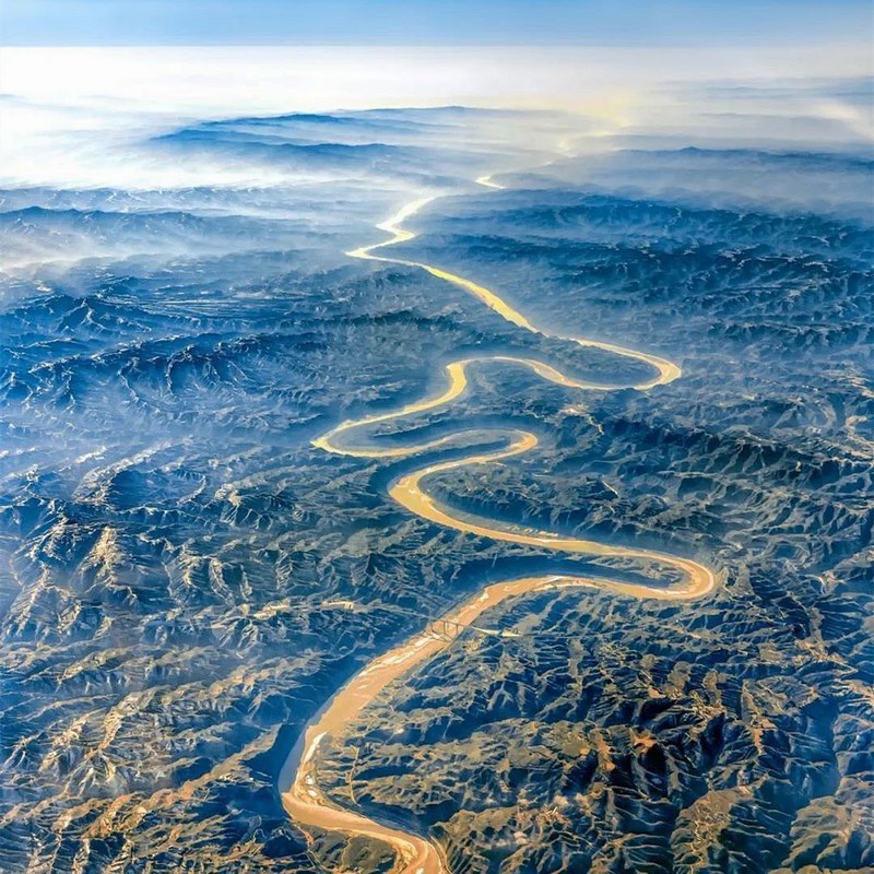 閑暇之余，黃河尋蹤：流過(guò)千年塵煙，歷經(jīng)歲月滄桑  